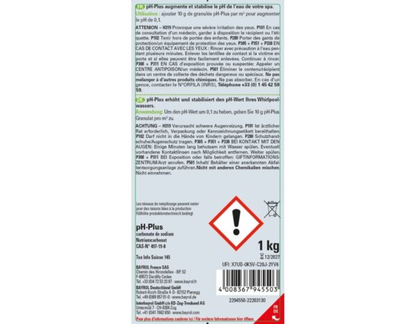 pH-Plus 1 kg - SpaTime – Image 2